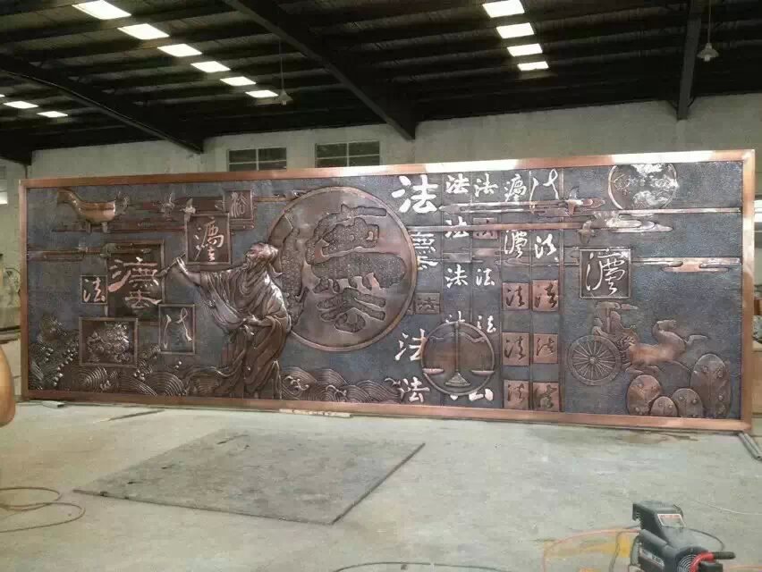 煅铜雕塑